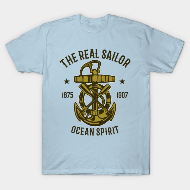 The Real Sailor T-Shirt by lionkingdesign